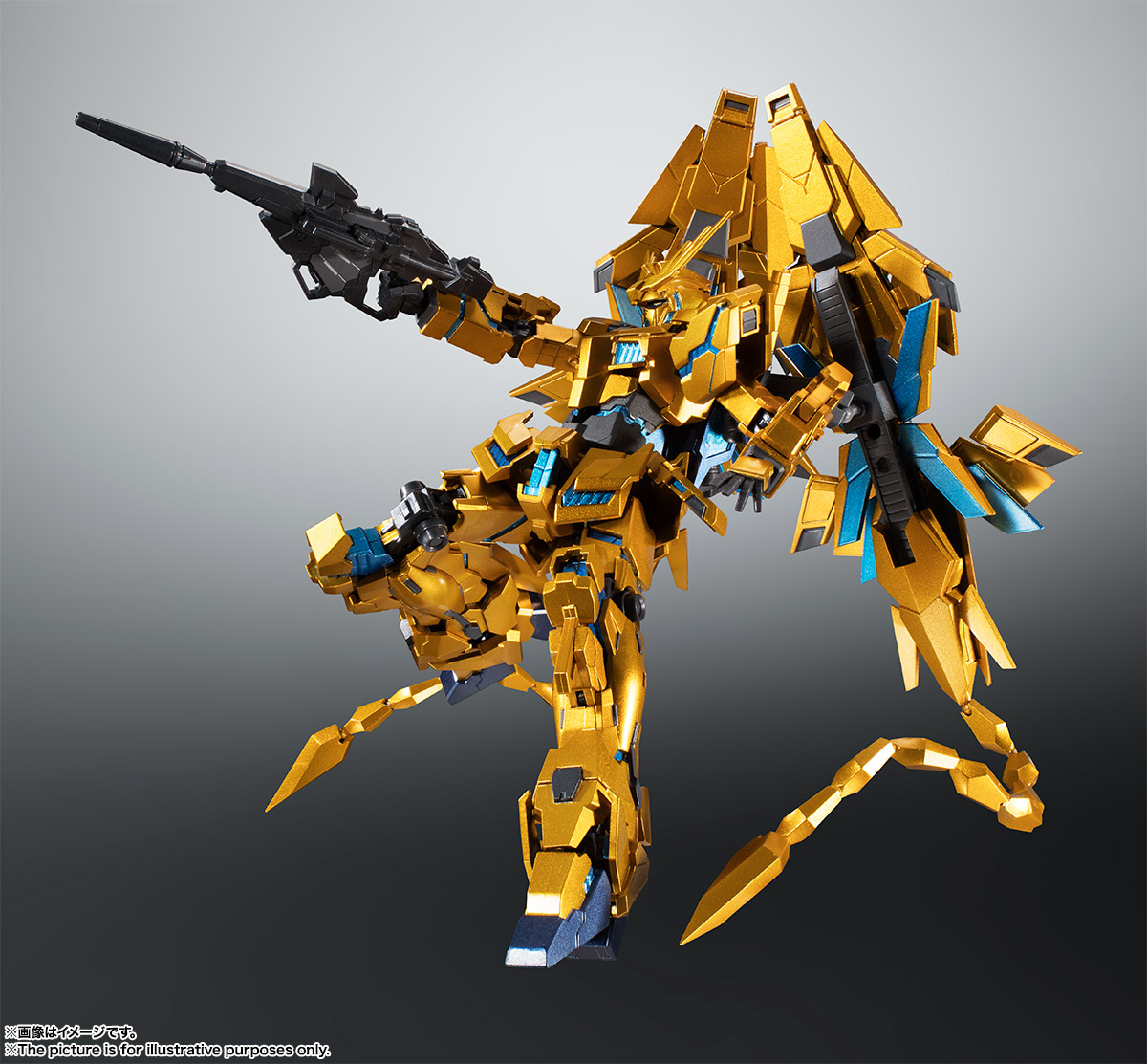 ROBOT魂 <SIDE MS> ユニコーンガンダム3号機 フェネクス(デストロイモード)(ナラティブVer.)