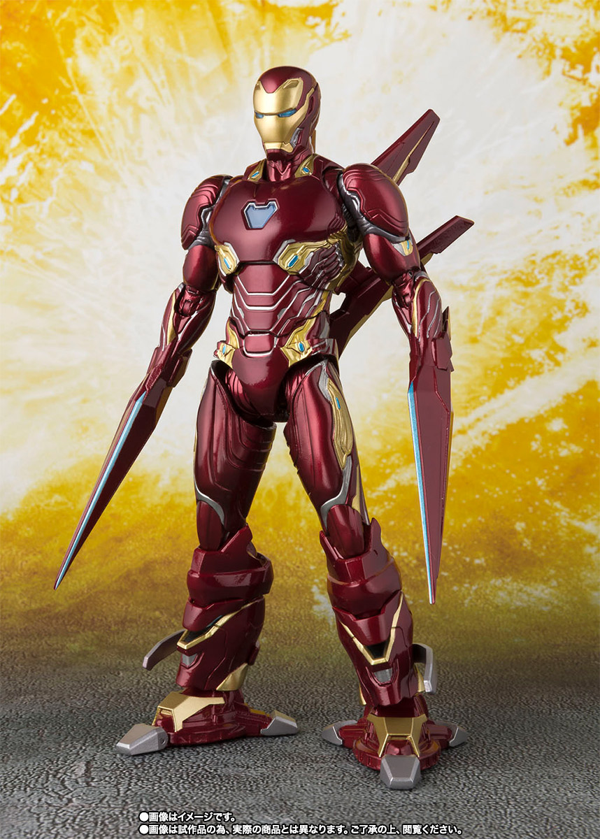 S.H.Figuarts&nbsp;アイアンマン マーク50 ナノウェポンセット（アベンジャーズ／インフィニティ・ウォー）