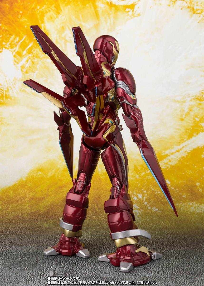 S.H.Figuarts&nbsp;アイアンマン マーク50 ナノウェポンセット（アベンジャーズ／インフィニティ・ウォー）