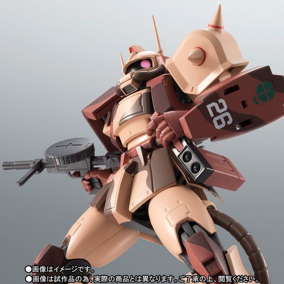 ROBOT魂&nbsp;＜SIDE MS＞ MS-06D ザク・デザートタイプ カラカル隊所属機 ver. A.N.I.M.E.
