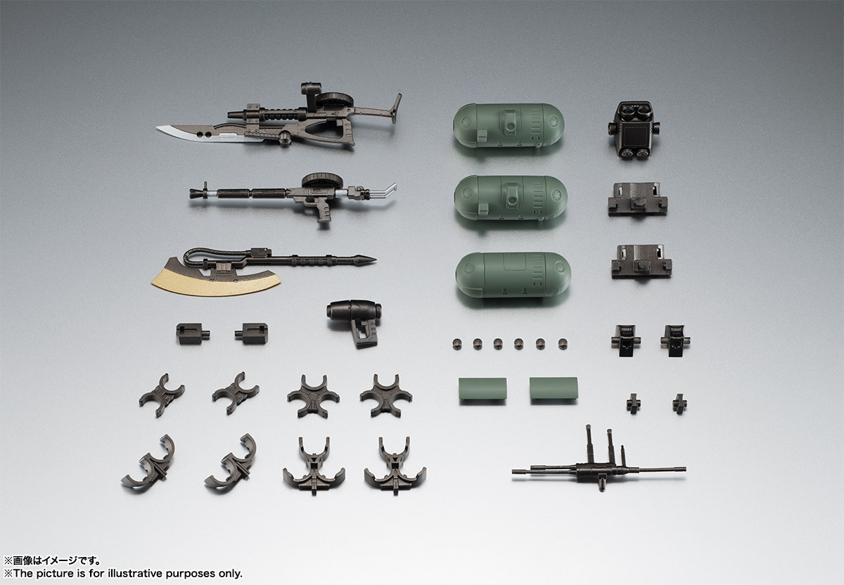 ROBOT魂 <SIDE MS> ジオン軍武器セット ver. A.N.I.M.E.