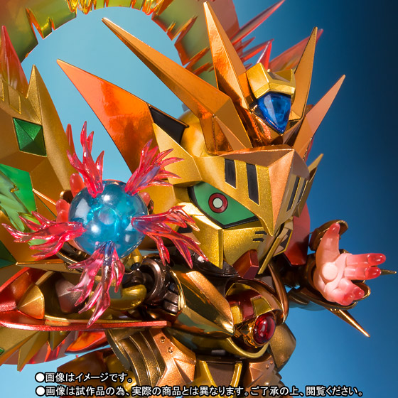 SDX&nbsp;太陽騎士ゴッドガンダム 明鏡止水ゴールドバージョン