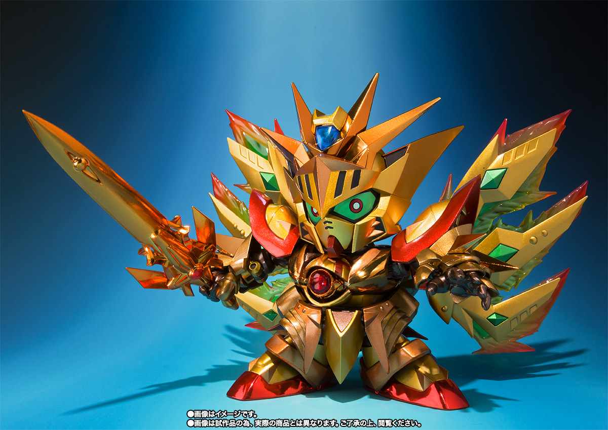SDX&nbsp;太陽騎士ゴッドガンダム 明鏡止水ゴールドバージョン