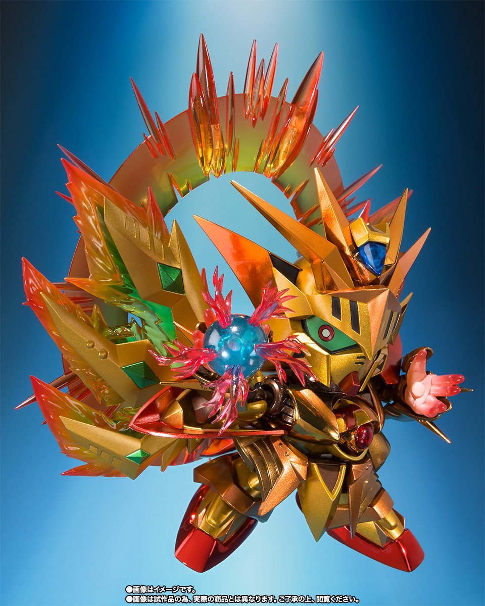 SDX&nbsp;太陽騎士ゴッドガンダム 明鏡止水ゴールドバージョン