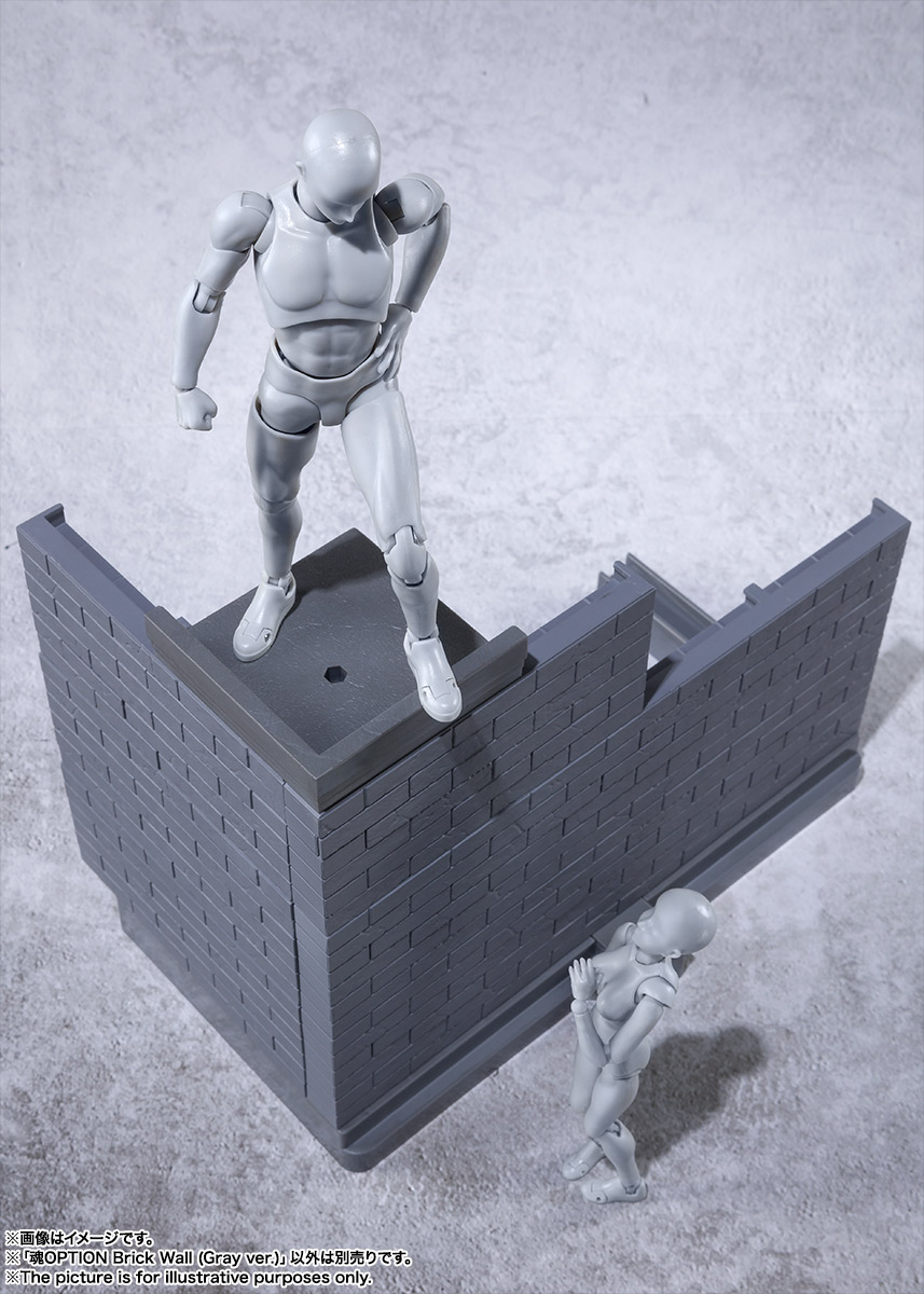 魂OPTION&nbsp;Brick Wall（Gray ver.）