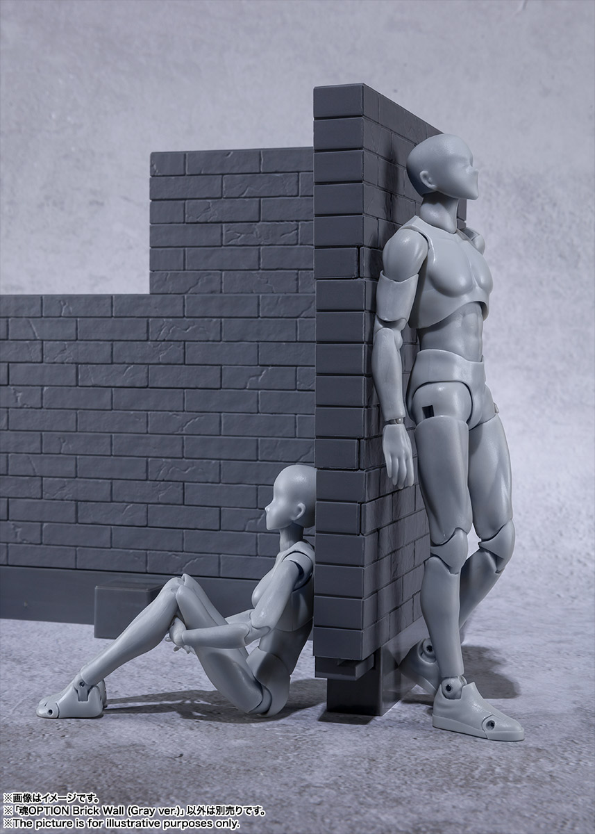 魂OPTION&nbsp;Brick Wall（Gray ver.）