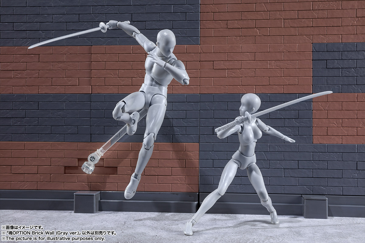 魂OPTION&nbsp;Brick Wall（Gray ver.）