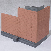 魂OPTION&nbsp;Brick Wall（Brown ver.）
