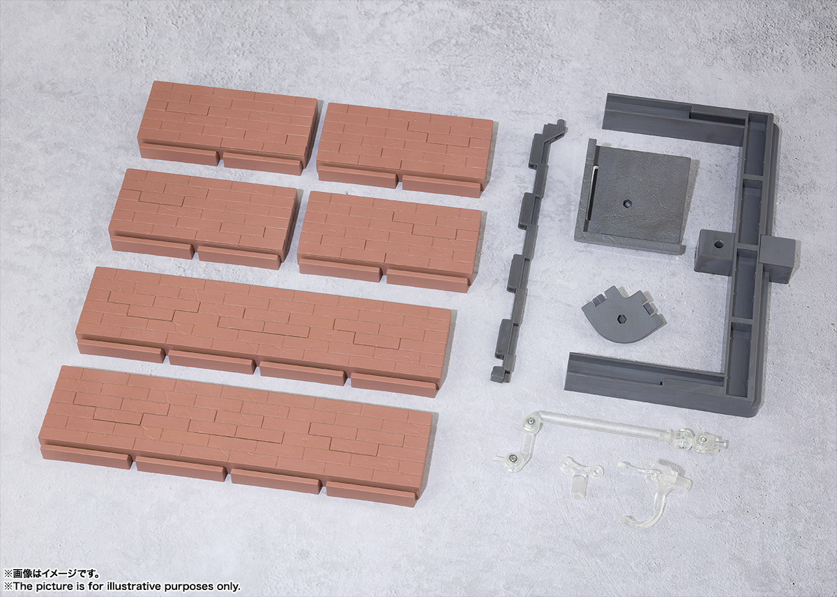 魂OPTION&nbsp;Brick Wall（Brown ver.）