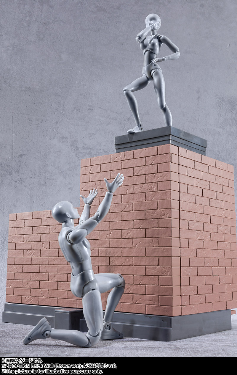 魂OPTION&nbsp;Brick Wall（Brown ver.）