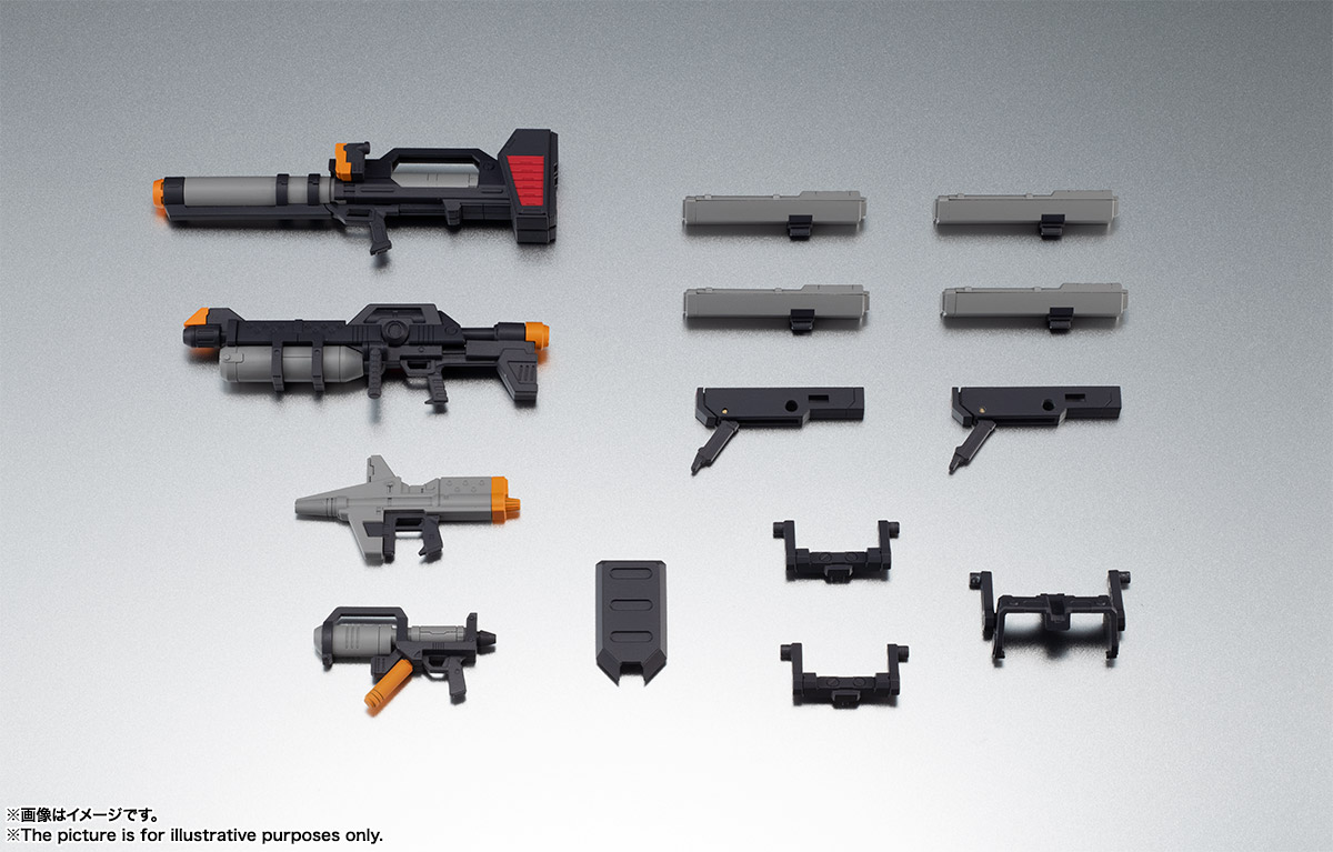 ROBOT魂 <SIDE MS> 連邦軍武器セット ver. A.N.I.M.E.