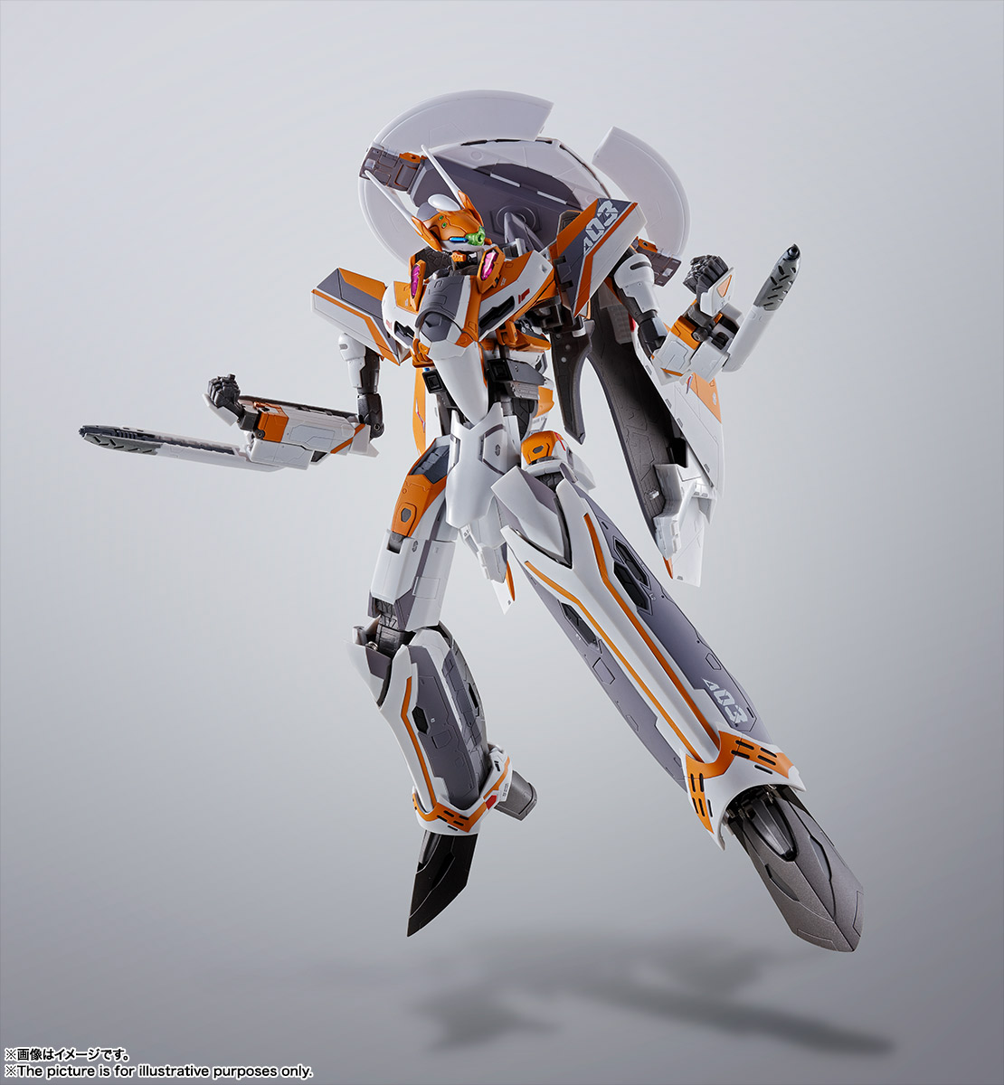 DX超合金 VF-31E ジークフリード(チャック・マスタング機)