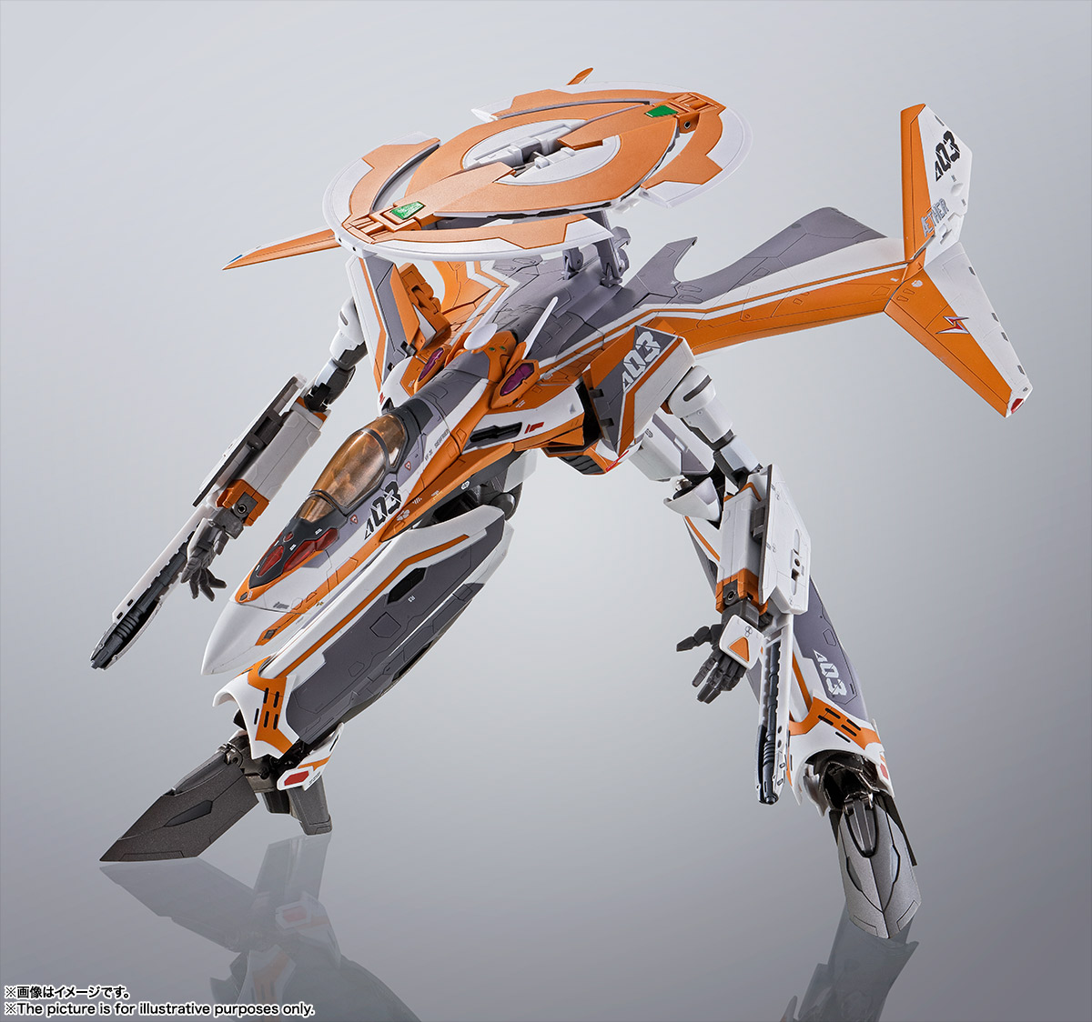 DX超合金 VF-31E ジークフリード(チャック・マスタング機)