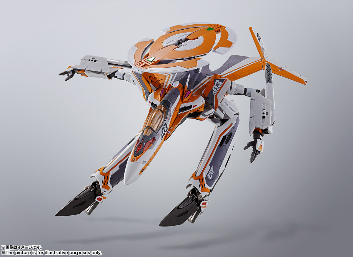 DX超合金 VF-31E ジークフリード(チャック・マスタング機)