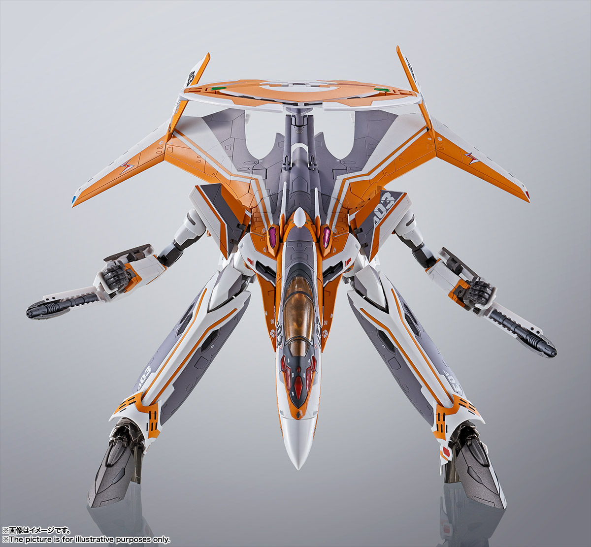 DX超合金 VF-31E ジークフリード(チャック・マスタング機)