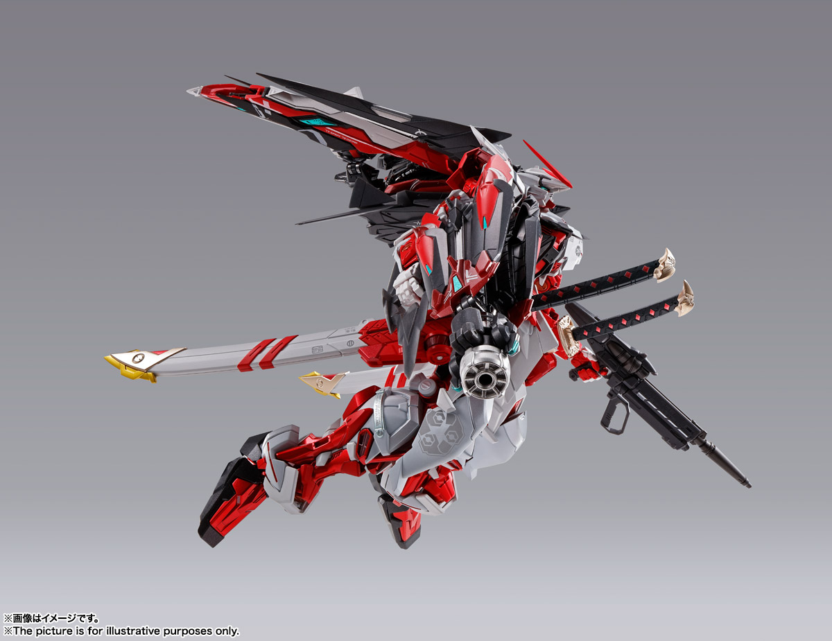 METAL BUILD ガンダムアストレイ レッドフレーム改(オルタナティブストライク ver.)