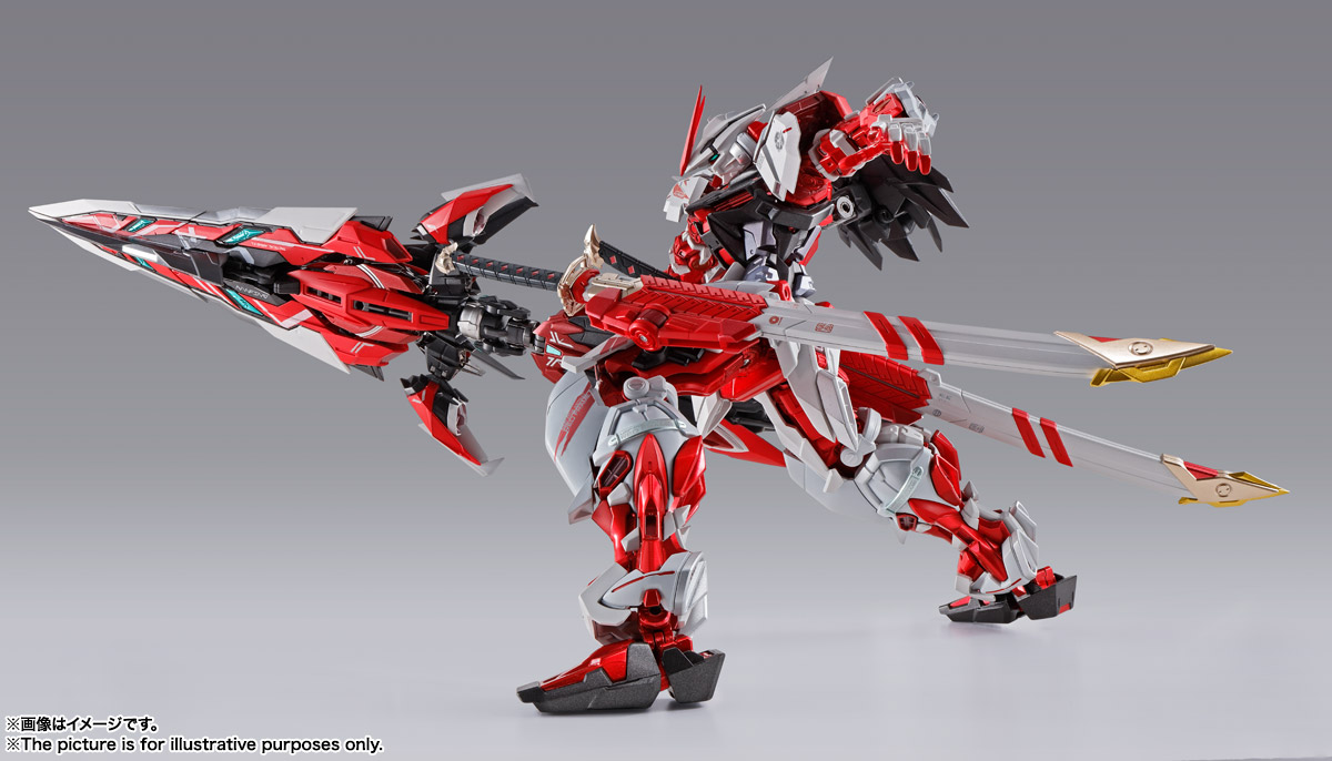 METAL BUILD ガンダムアストレイ レッドフレーム改(オルタナティブストライク ver.)
