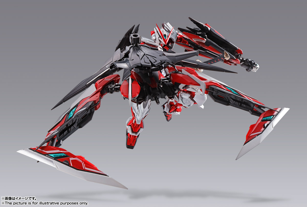 METAL BUILD ガンダムアストレイ レッドフレーム改(オルタナティブストライク ver.)