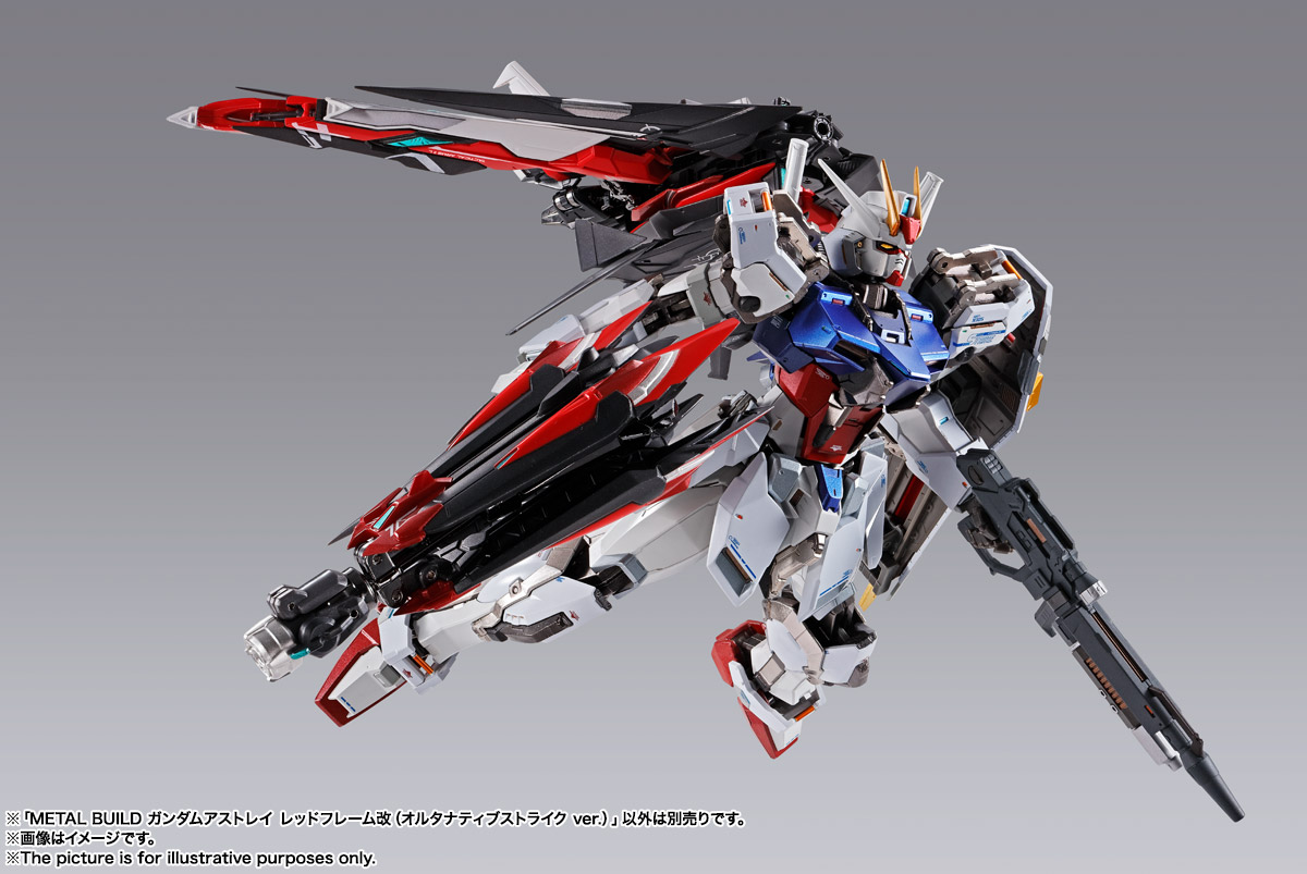 METAL BUILD ガンダムアストレイ レッドフレーム改(オルタナティブストライク ver.)