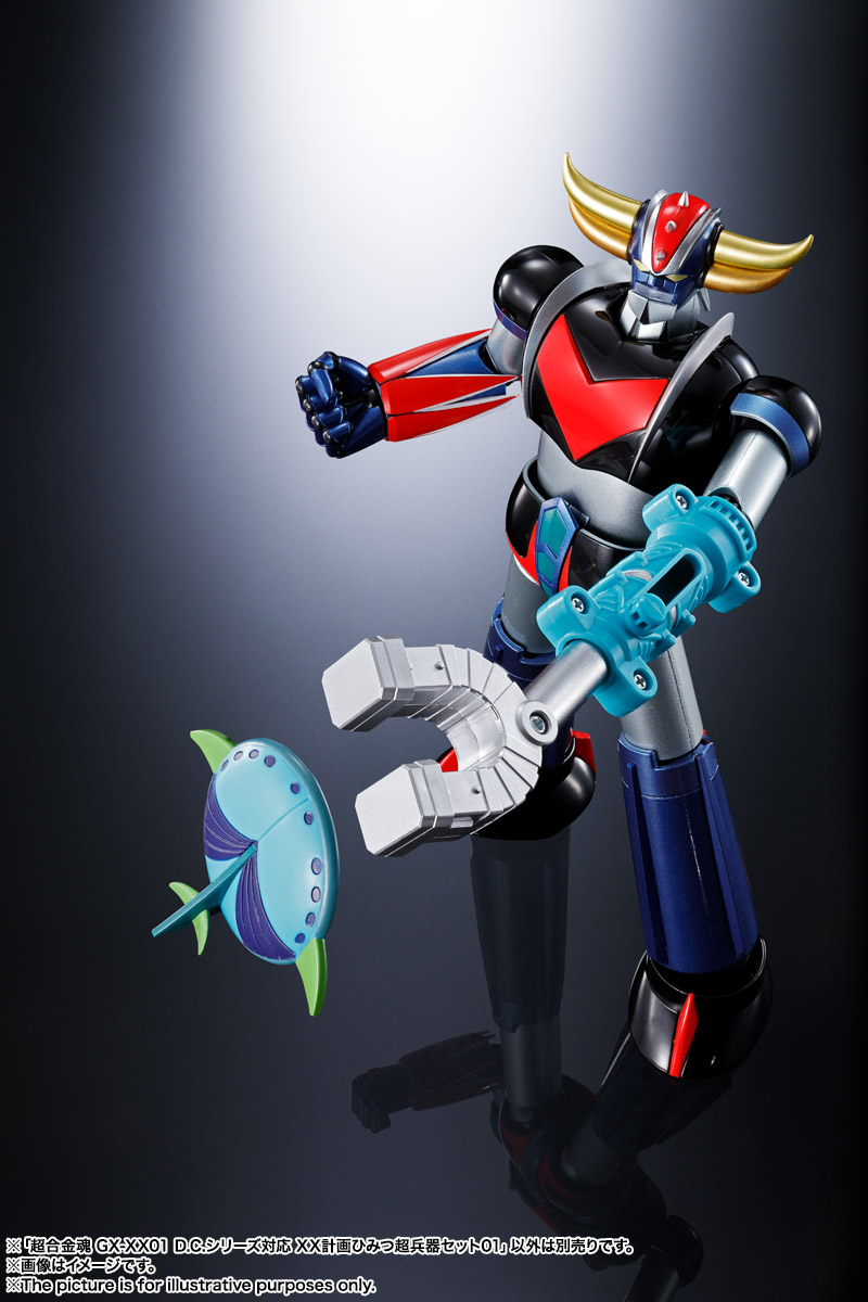 超合金魂 GX-XX01 D.C.シリーズ対応 XX計画ひみつ超兵器セット01