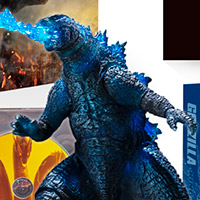 S.H.MonsterArts&nbsp;ゴジラ　キング・オブ・モンスターズ　完全数量限定生産4枚組 S.H.MonsterArts GODZILLA[2019] Poster Color Ver. 同梱