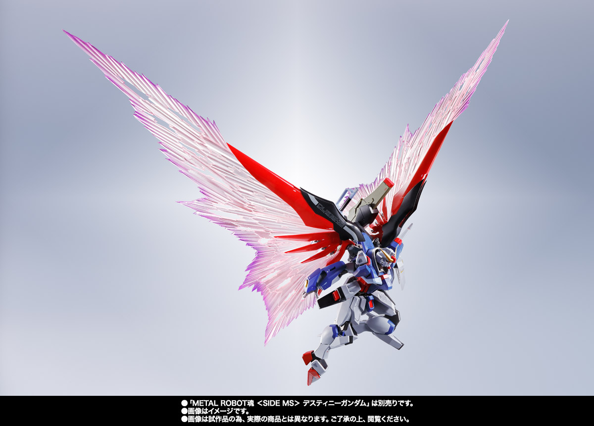 METAL ROBOT魂 <SIDE MS> デスティニーガンダム専用光の翼&エフェクトセット