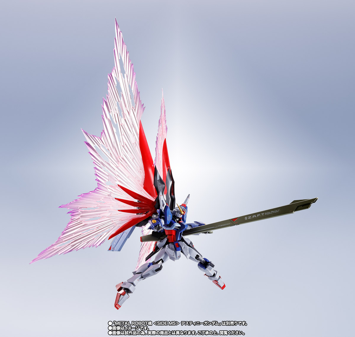 METAL ROBOT魂 <SIDE MS> デスティニーガンダム専用光の翼&エフェクトセット