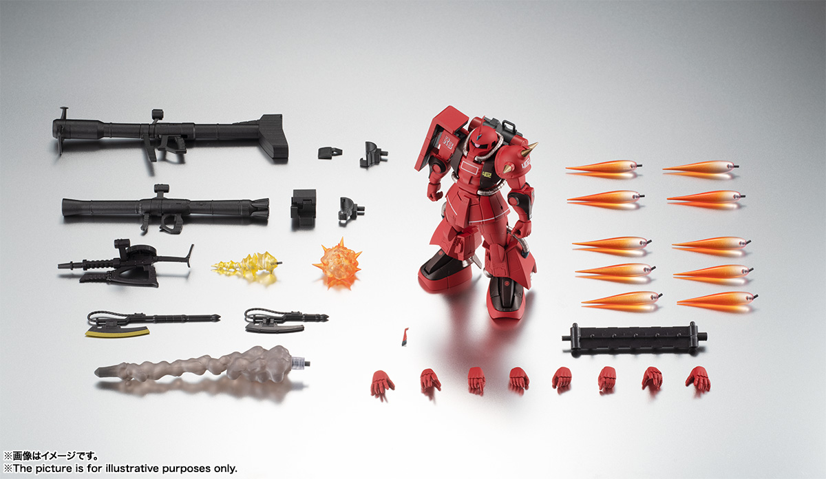 ROBOT魂&nbsp;＜SIDE MS＞ MS-06R-2 ジョニー・ライデン専用高機動型ザクII ver. A.N.I.M.E.