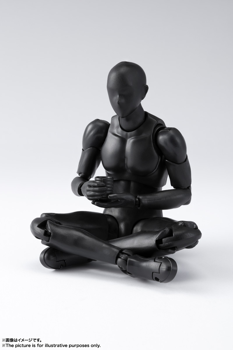 S.H.Figuarts ボディくん DX SET 2( Solid black Color Ver.)