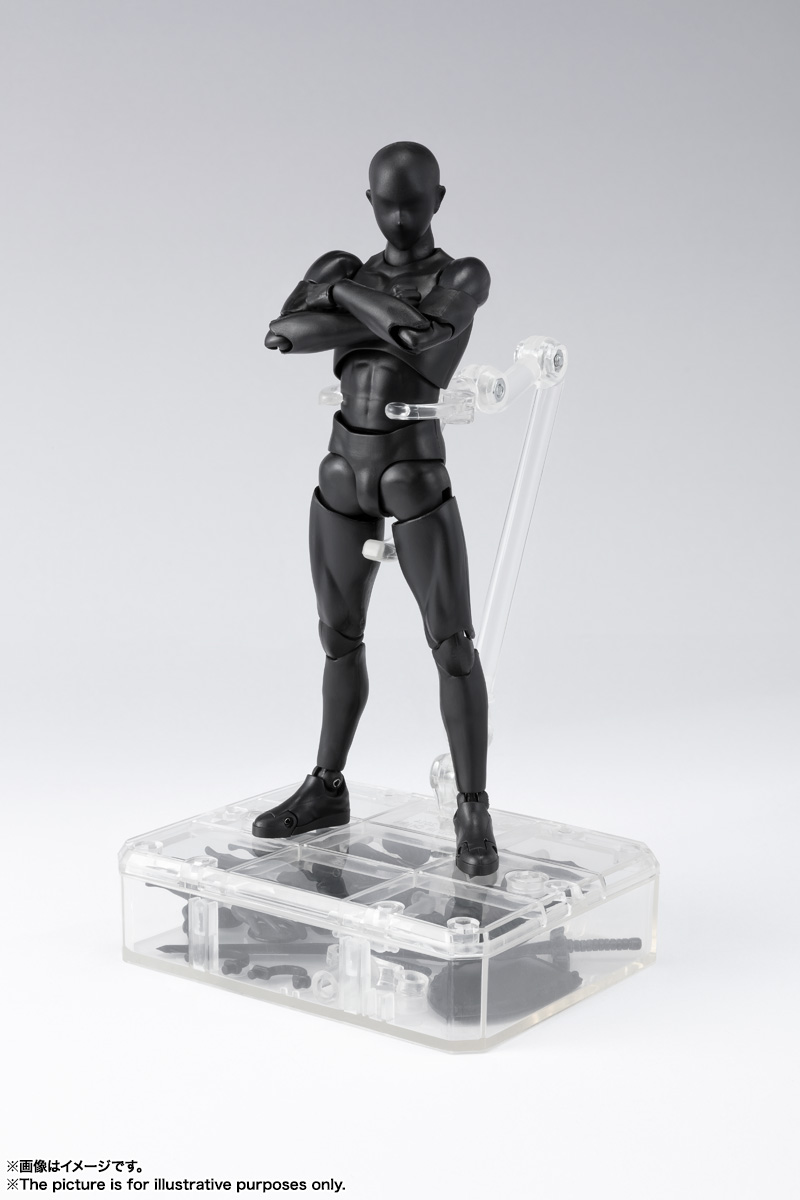 S.H.Figuarts ボディくん DX SET 2( Solid black Color Ver.)