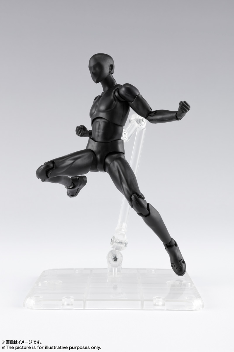 S.H.Figuarts ボディくん DX SET 2( Solid black Color Ver.)