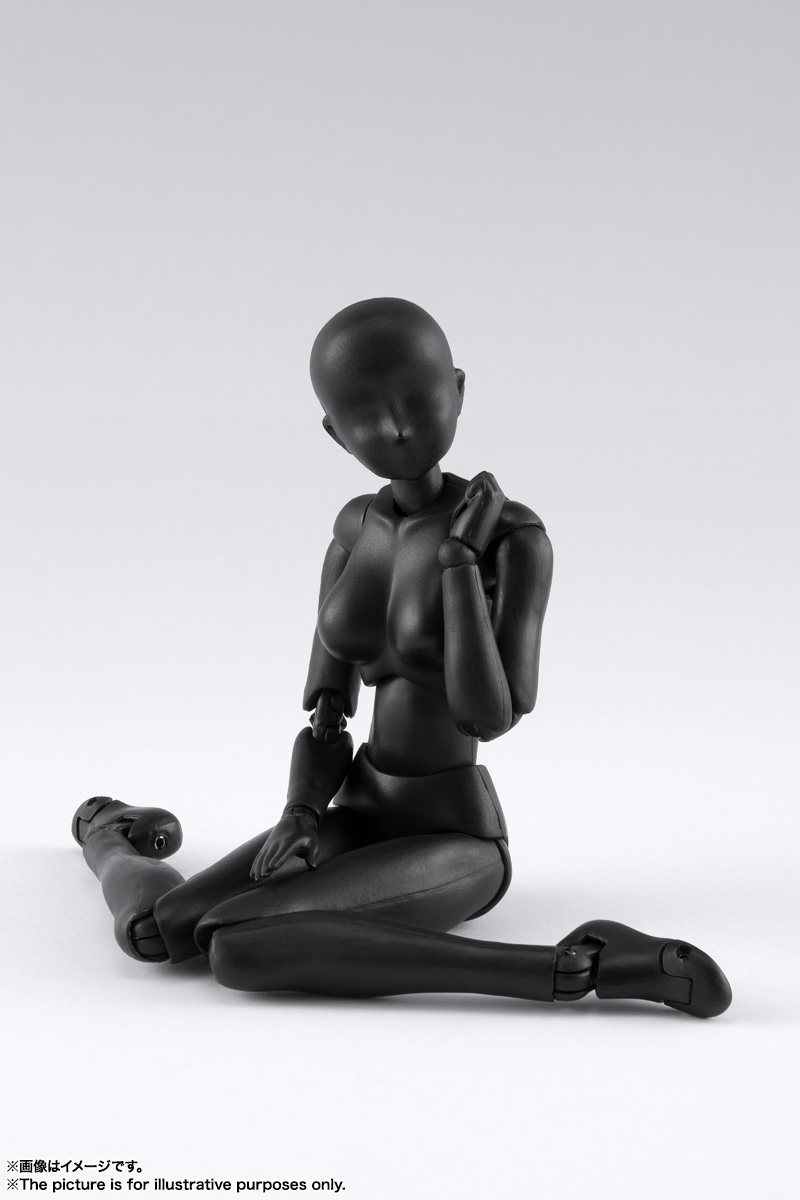 S.H.Figuarts&nbsp;ボディちゃん DX SET 2（ Solid black Color Ver.）