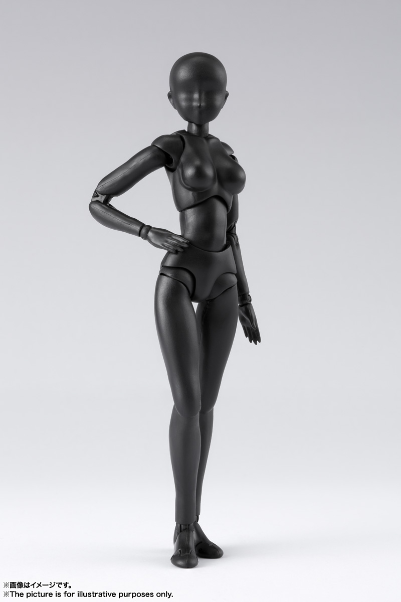 S.H.Figuarts&nbsp;ボディちゃん DX SET 2（ Solid black Color Ver.）