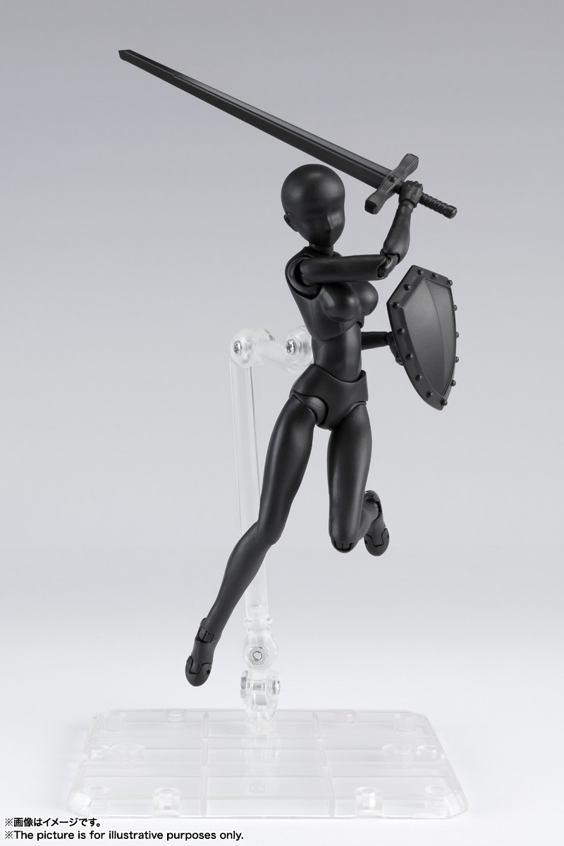 S.H.Figuarts&nbsp;ボディちゃん DX SET 2（ Solid black Color Ver.）