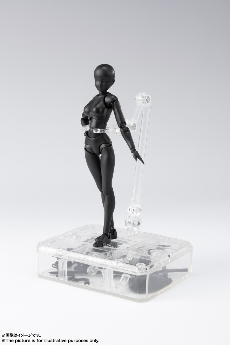 S.H.Figuarts&nbsp;ボディちゃん DX SET 2（ Solid black Color Ver.）