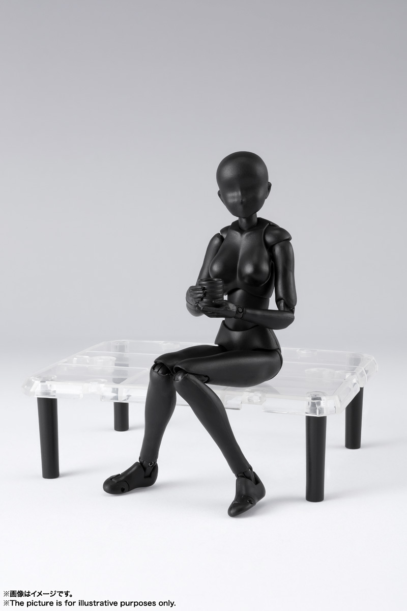 S.H.Figuarts&nbsp;ボディちゃん DX SET 2（ Solid black Color Ver.）