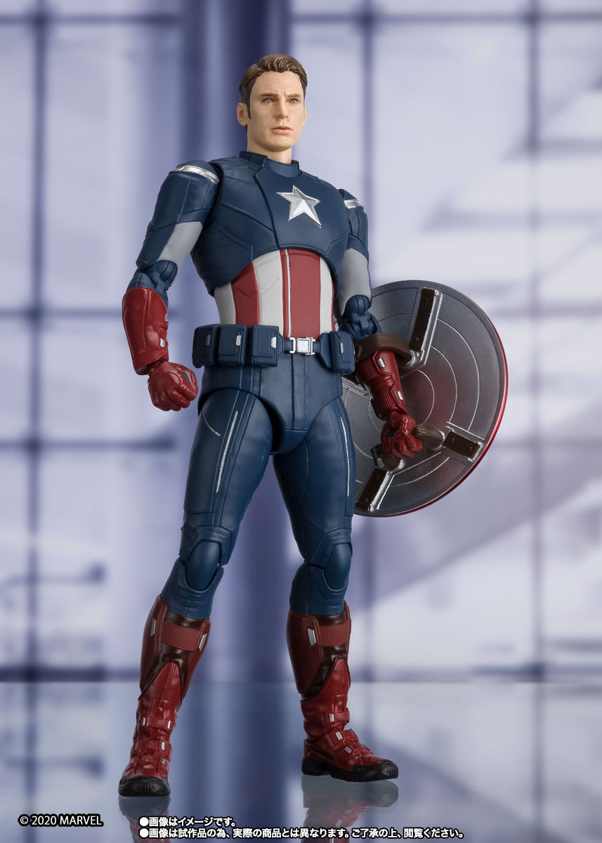 S.H.Figuarts&nbsp;キャプテン・アメリカ ‐《CAP VS. CAP》 EDITION‐（アベンジャーズ／エンドゲーム）