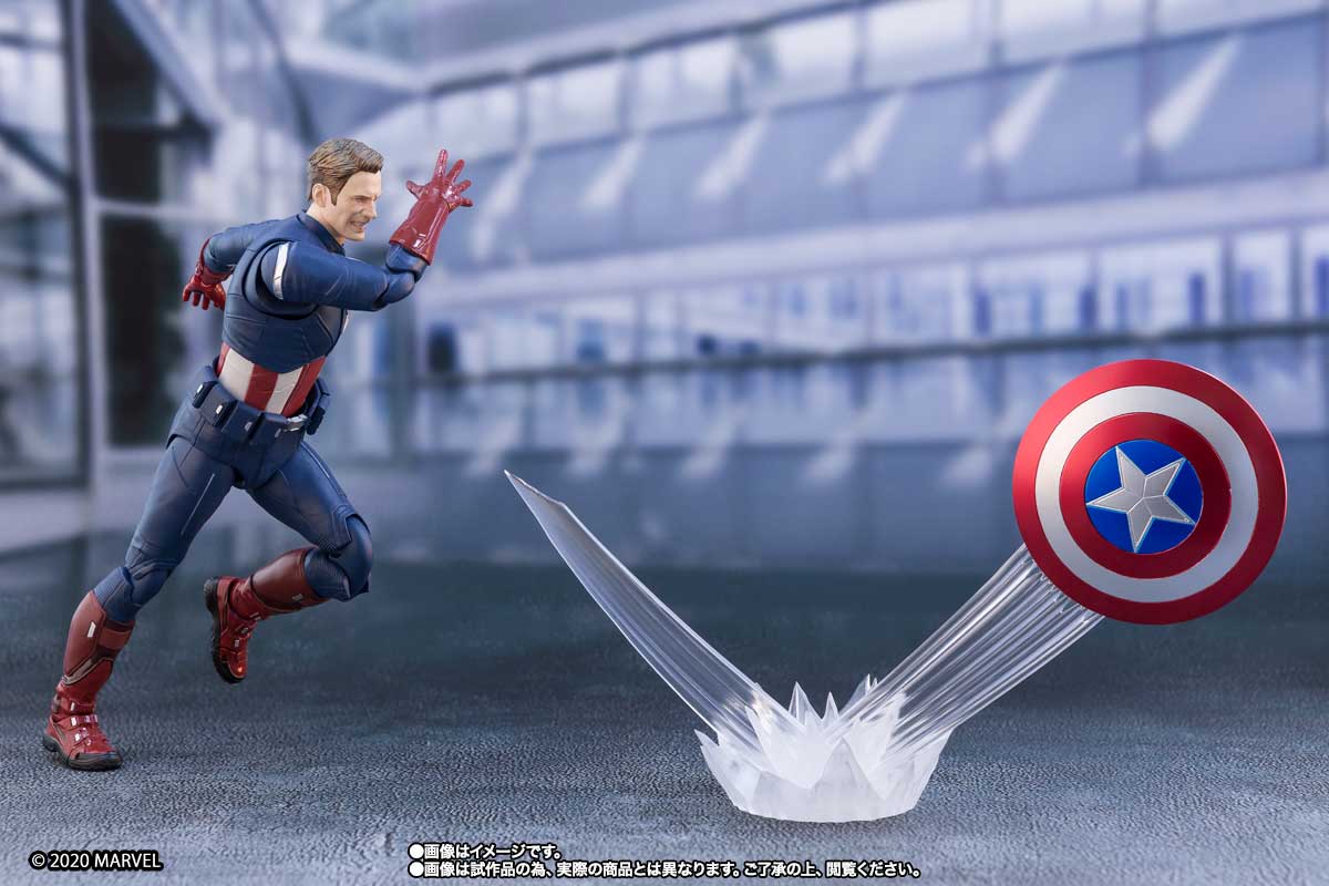 S.H.Figuarts&nbsp;キャプテン・アメリカ ‐《CAP VS. CAP》 EDITION‐（アベンジャーズ／エンドゲーム）