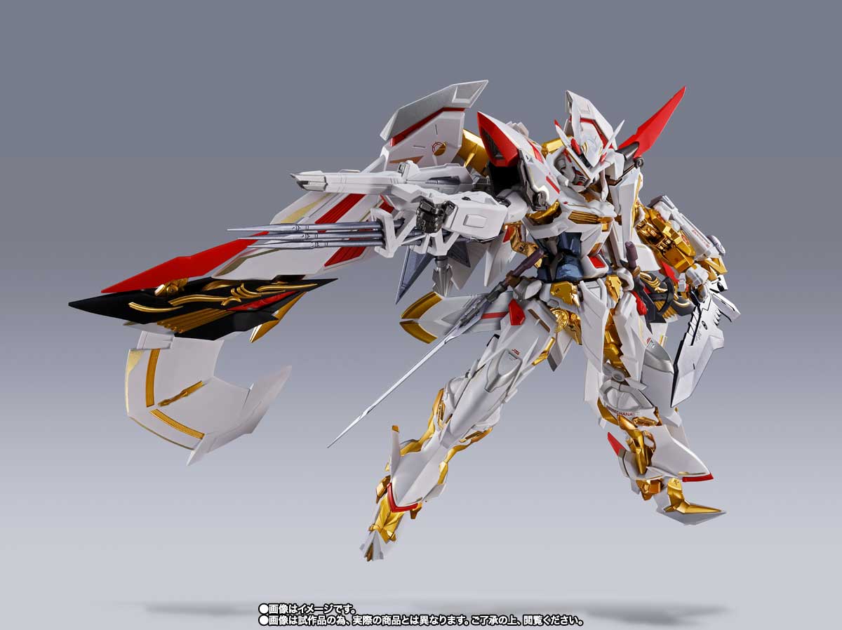 METAL BUILD ガンダムアストレイ ゴールドフレーム天ハナ バージョン華