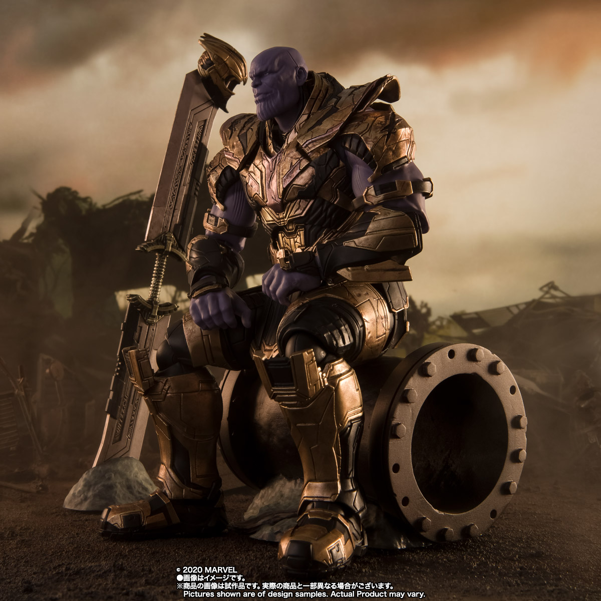 S.H.Figuarts&nbsp;サノス -《FINAL BATTLE》 EDITION-（アベンジャーズ／エンドゲーム）