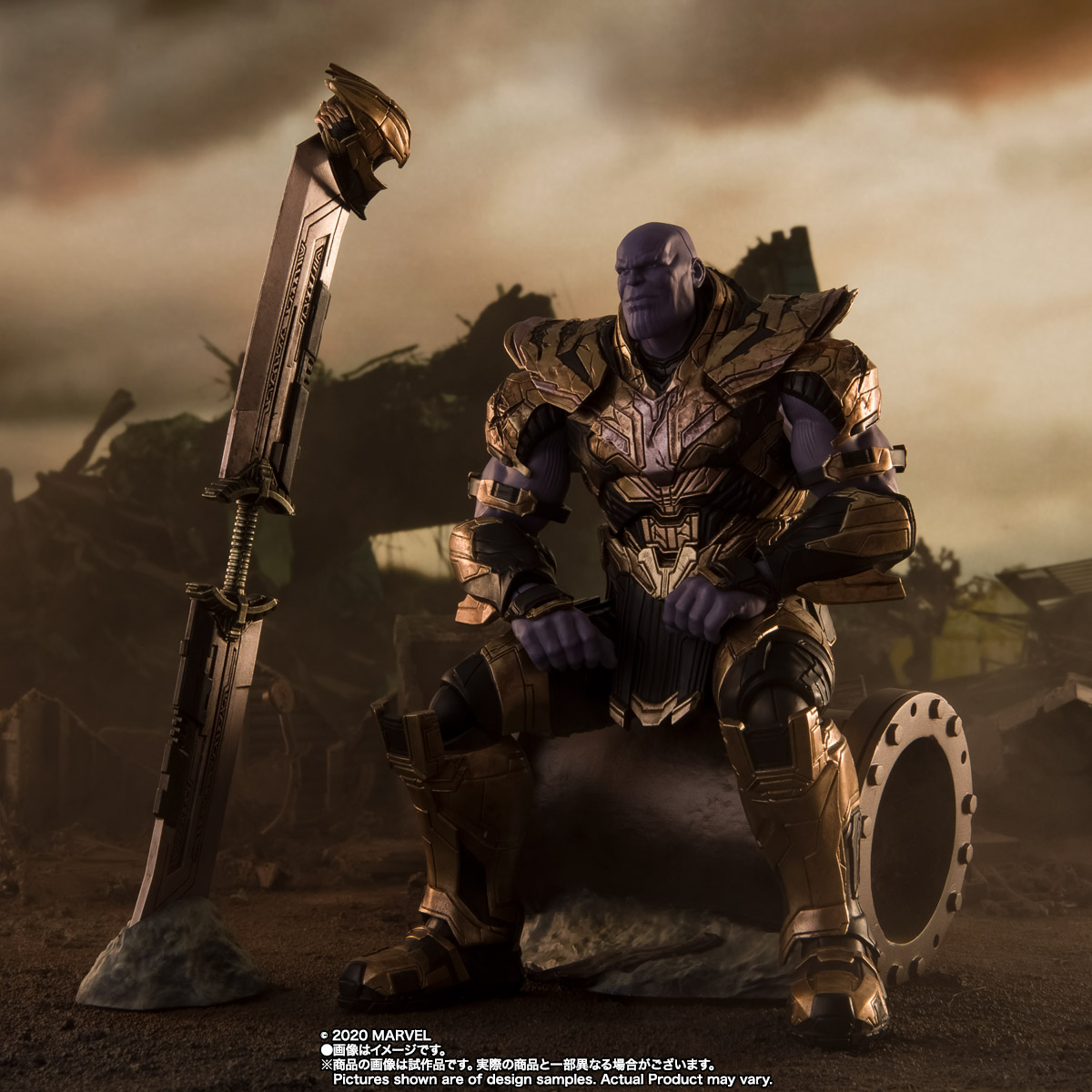 S.H.Figuarts&nbsp;サノス -《FINAL BATTLE》 EDITION-（アベンジャーズ／エンドゲーム）