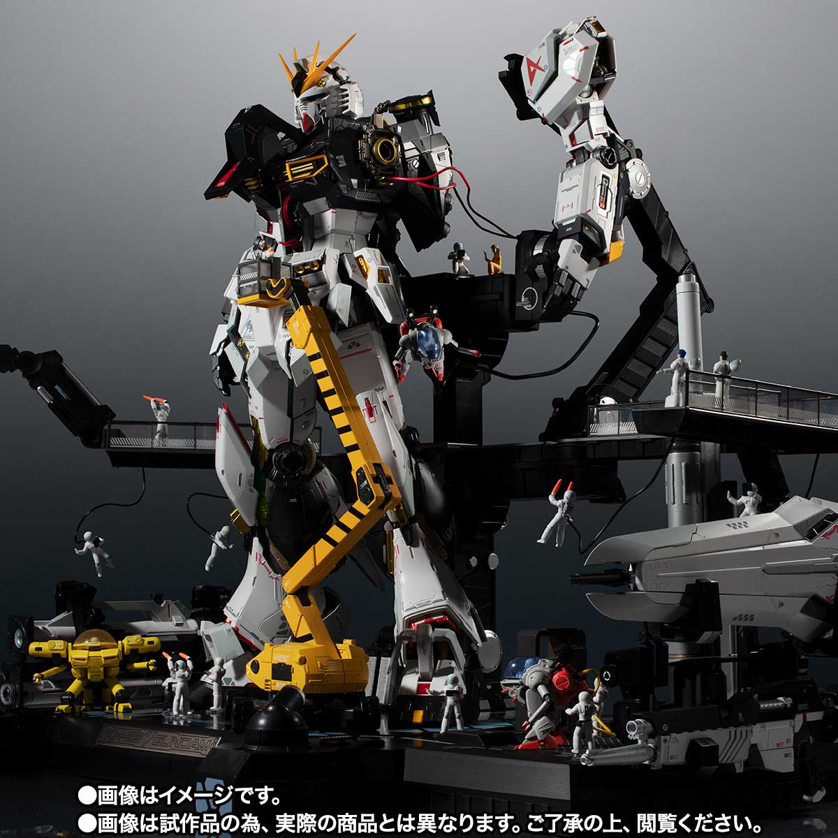 METAL STRUCTURE 解体匠機&nbsp;RX-93 νガンダム専用オプションパーツ ロンド・ベルエンジニアズ