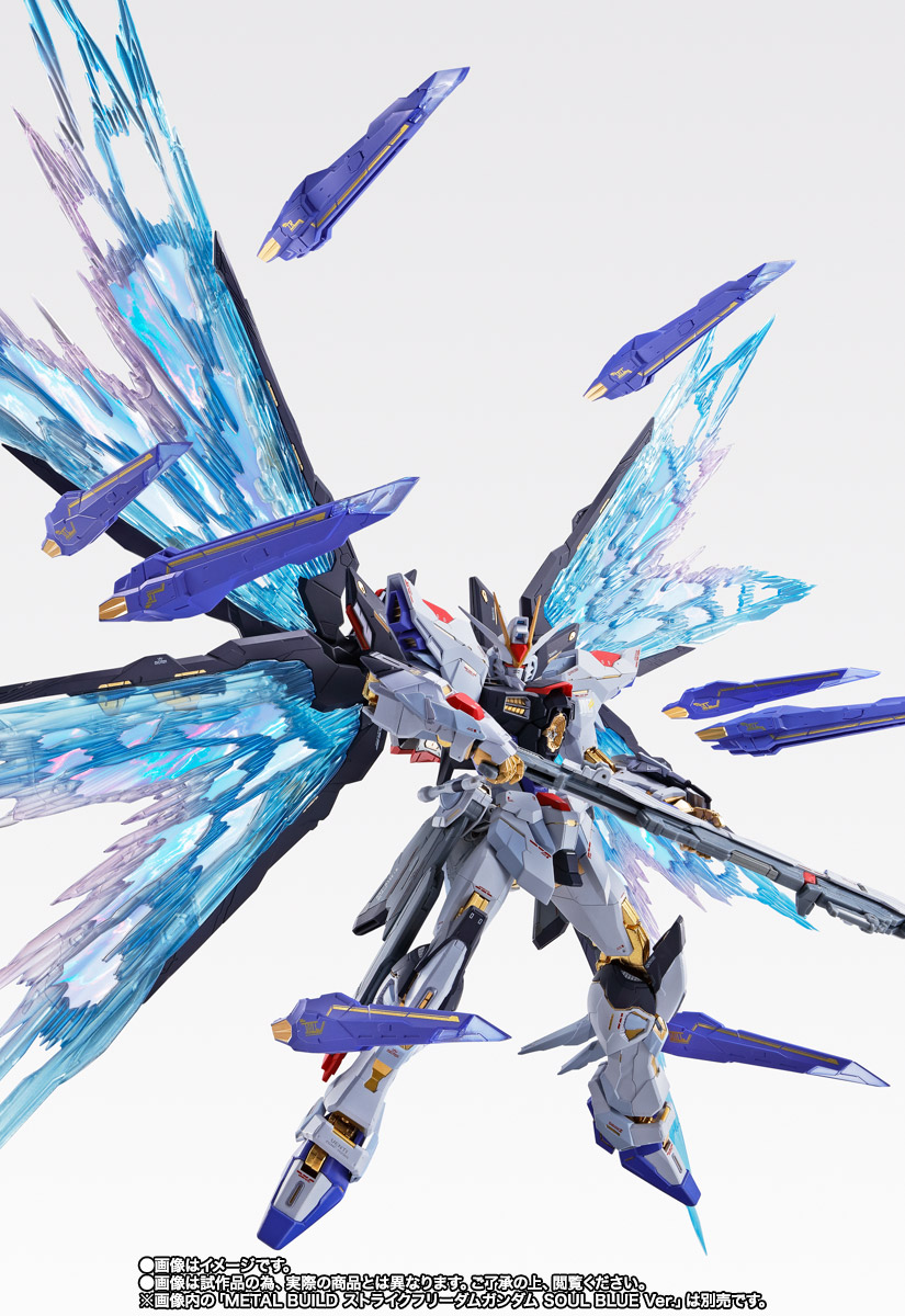 METAL BUILD ストライクフリーダムガンダム 光の翼オプションセット SOUL BLUE Ver.