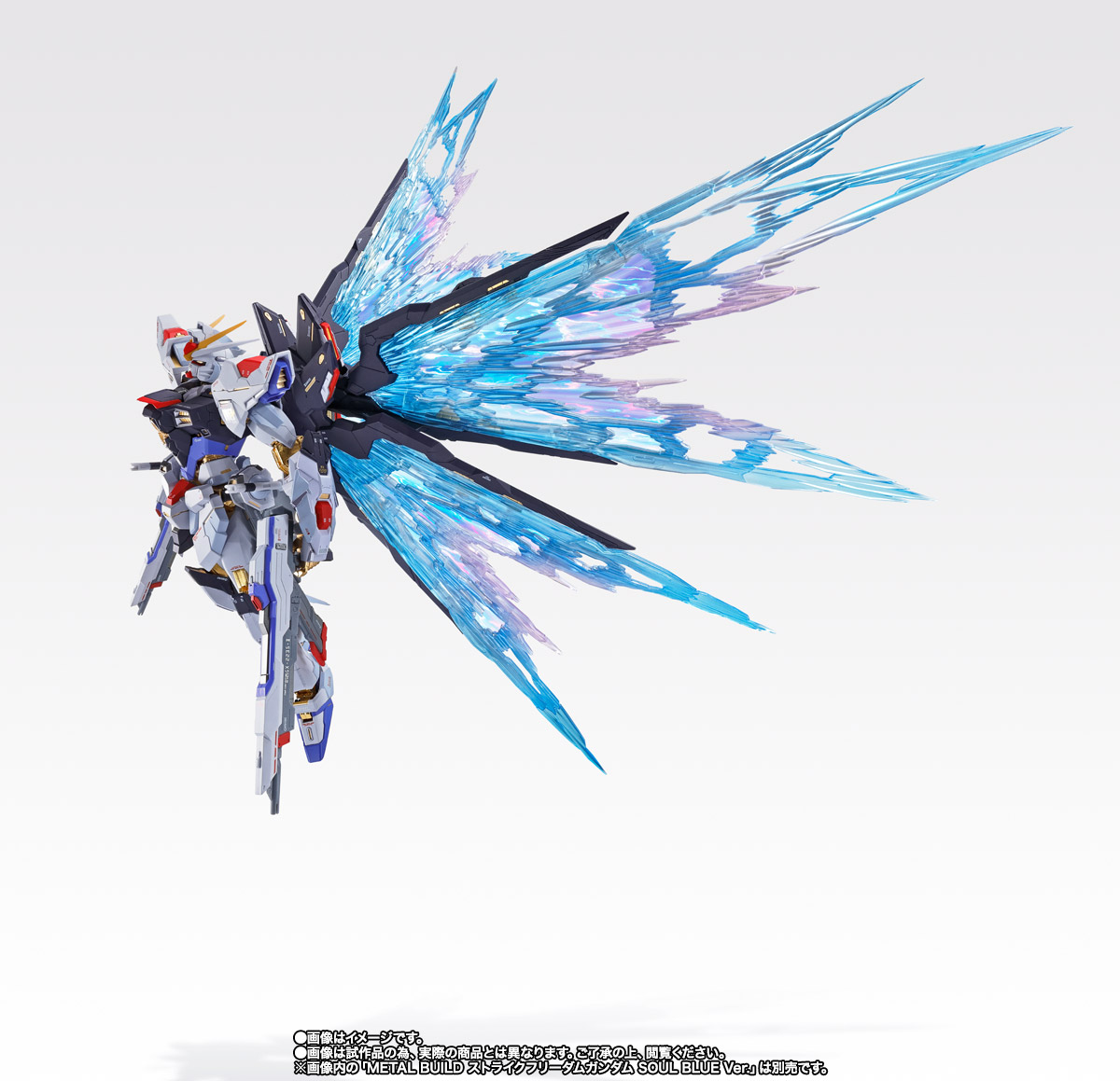 METAL BUILD ストライクフリーダムガンダム 光の翼オプションセット SOUL BLUE Ver.