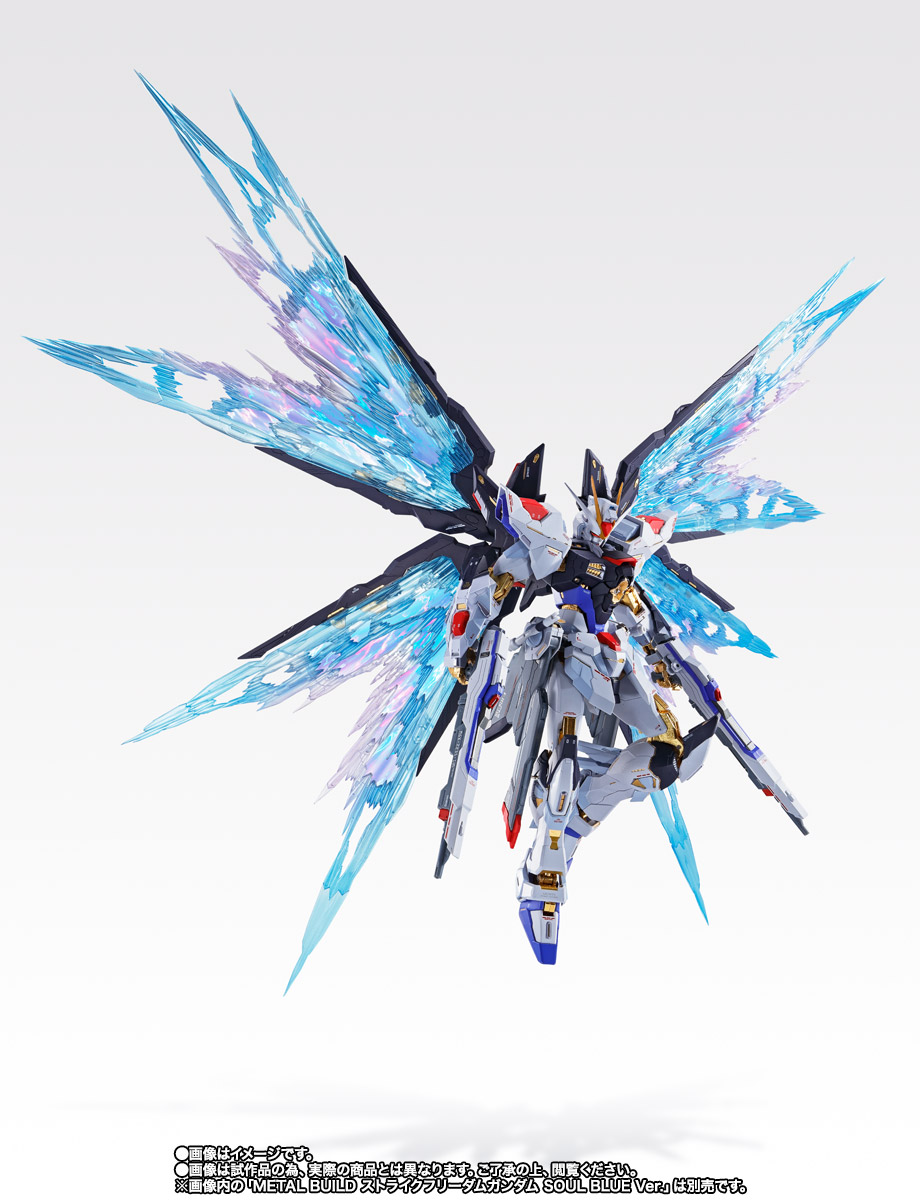 METAL BUILD ストライクフリーダムガンダム 光の翼オプションセット SOUL BLUE Ver.