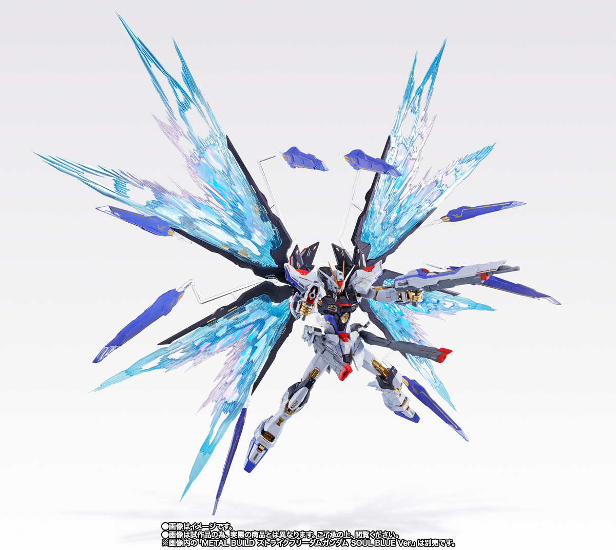 METAL BUILD ストライクフリーダムガンダム 光の翼オプションセット SOUL BLUE Ver.