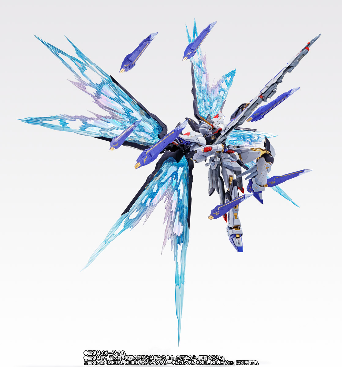 METAL BUILD ストライクフリーダムガンダム 光の翼オプションセット SOUL BLUE Ver.