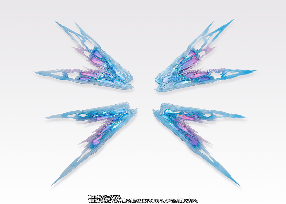 METAL BUILD ストライクフリーダムガンダム 光の翼オプションセット SOUL BLUE Ver.