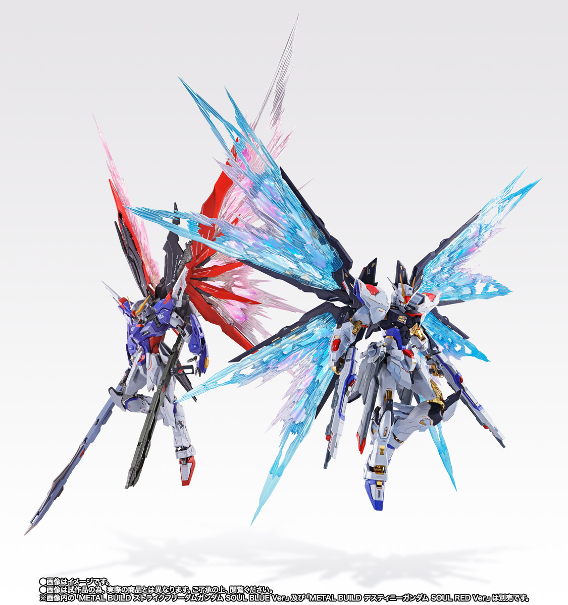 METAL BUILD ストライクフリーダムガンダム 光の翼オプションセット SOUL BLUE Ver.
