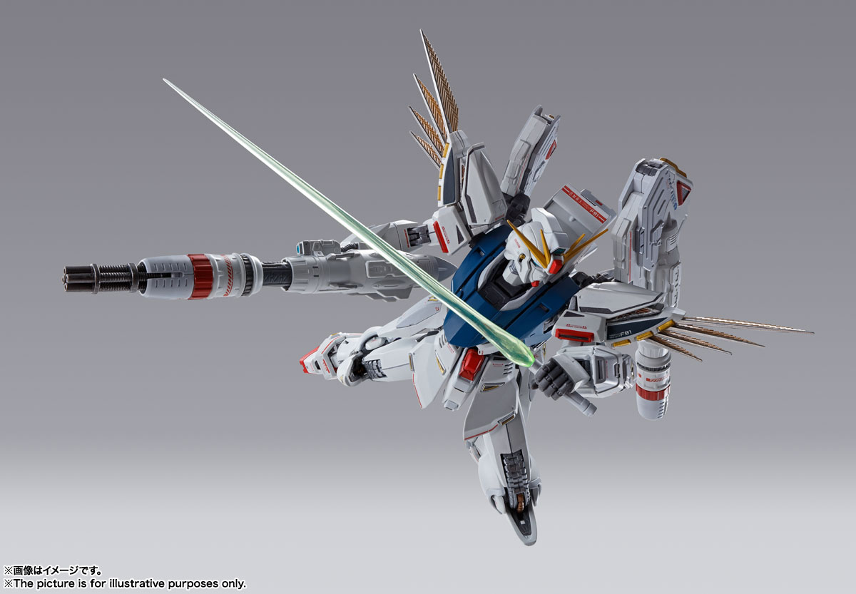 METAL BUILD ガンダムF91 CHRONICLE WHITE Ver.